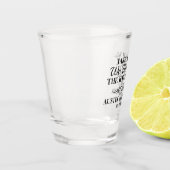 一発やろう、一発やろう ショットグラス (左)