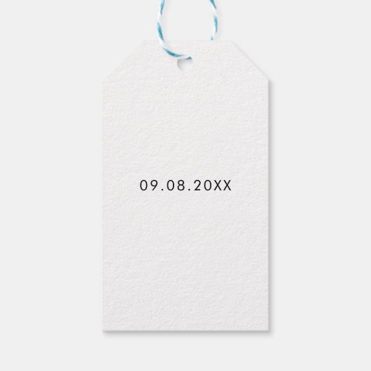 一発やろう、我々は結び目のアルコールを結婚縛った ギフトタグ (裏面)