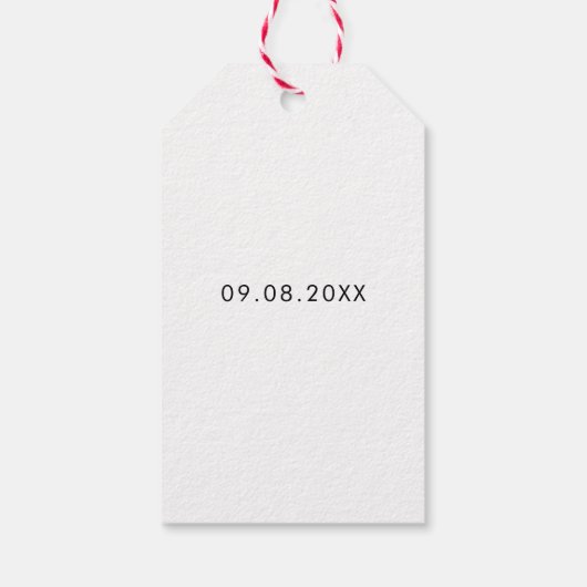 一発やろう、我々は結び目のアルコールを結婚縛った ギフトタグ (裏面)