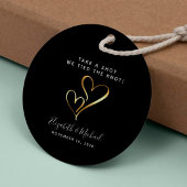 一発やろう、我々は結び目の黒結婚を結んだ フェイバータグ