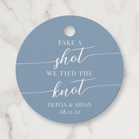 一発やろう、我々は結び目を結結婚んだ フェイバータグ (正面)