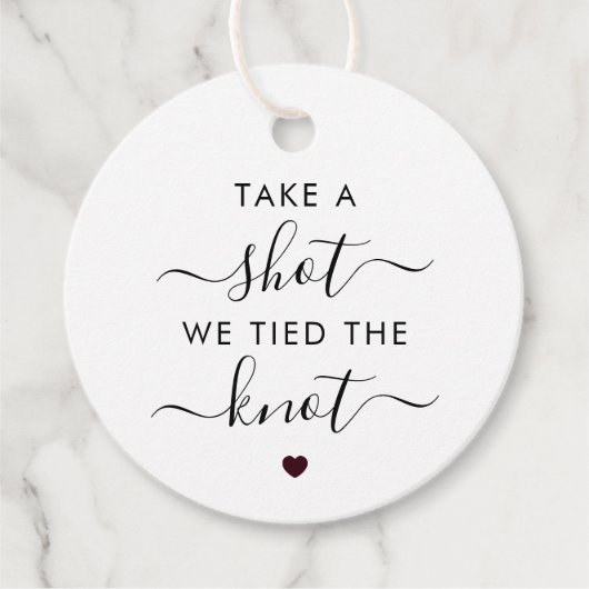 一発やろう、我々は結び目を結結婚んだ フェイバータグ (正面)