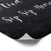 一発やろう、我々は結び目結婚の看板を燃やしていた ポスター (角)