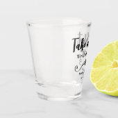 一発一発結婚飲むスタイリッシュモダン ショットグラス (左)