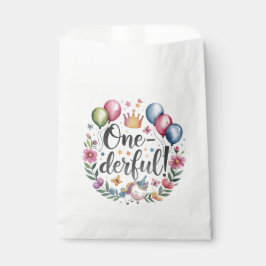 一皮水色ユニコーン誕生日 フェイバーバッグ