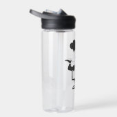 一皿のスープを持つシェフ ウォーターボトル (右面)