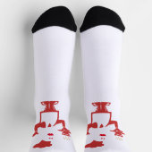 一皿のスープを持つシェフ ソックス (上部)