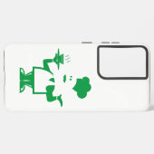 一皿のスープを持つシェフ SAMSUNG GALAXYケース (左側面)