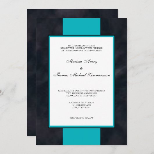 一目で 招待状 (正面/裏面)