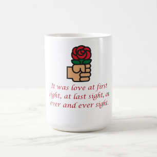 一目惚れだった コーヒーマグカップ