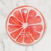 一目惚れのスパリッツサマーウェディングシャワー フェイバータグ (裏面)