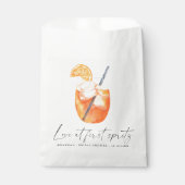 一目惚れのスプリッツ ブライダルシャワー フェイバーバッグ (正面)