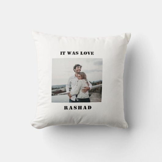 一目惚れ クッション (正面)