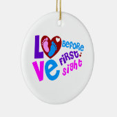 一目惚れ セラミックオーナメント (右)