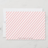 一目惚れ |ベビー発表 案内状 (裏面)