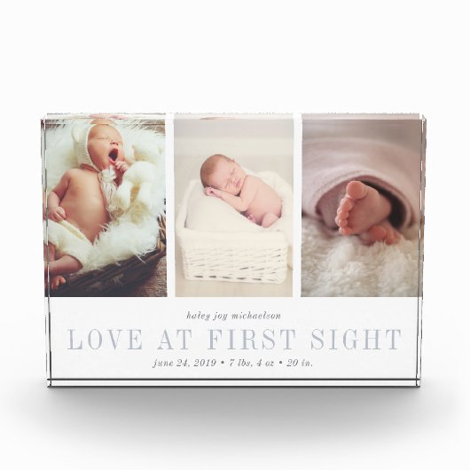 一目惚れ |ベビー フォトブロック (正面)