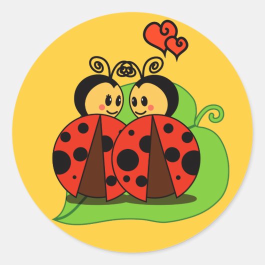 一目惚れ ラウンドシール (正面)