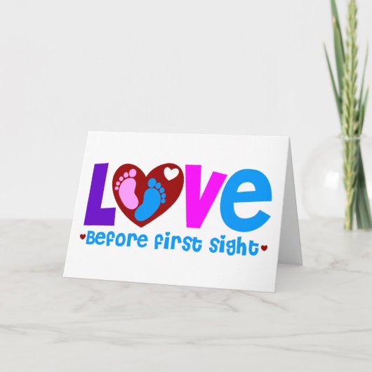 一目惚れ 案内状 (正面)