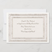 一目惚れ 案内状 (裏面)