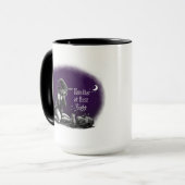 一目瞭然（紫の空） マグカップ (正面左)