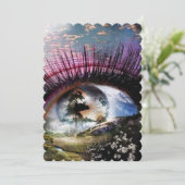 一眼で世界を見る 招待状 (スタンド正面)