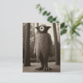 一眼の奇怪な森の怪物ハロウィン ポストカード (スタンド正面)