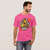 一眼イルミナティ Tシャツ (正面フル)