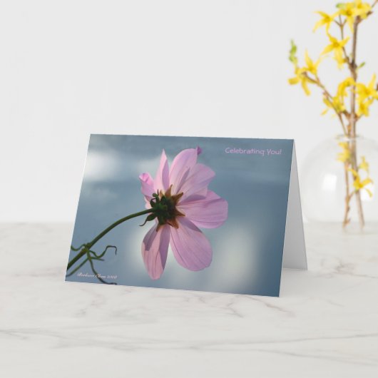 一瞬を捕まえろ! カード (黄色い花)