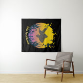 一瞬リラックス瞑想を静める タペストリー (インサイチュ(横))