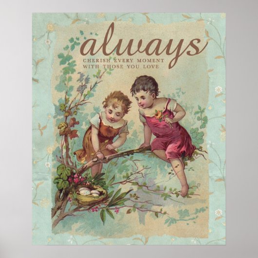 一瞬一瞬を大切にする ポスター (正面)