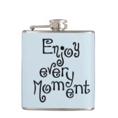 一瞬一瞬 フラスク (正面)