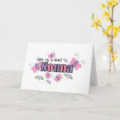 一種のノナ カード (黄色い花)