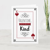 一種のバレンタインデーの1つ カード (正面)