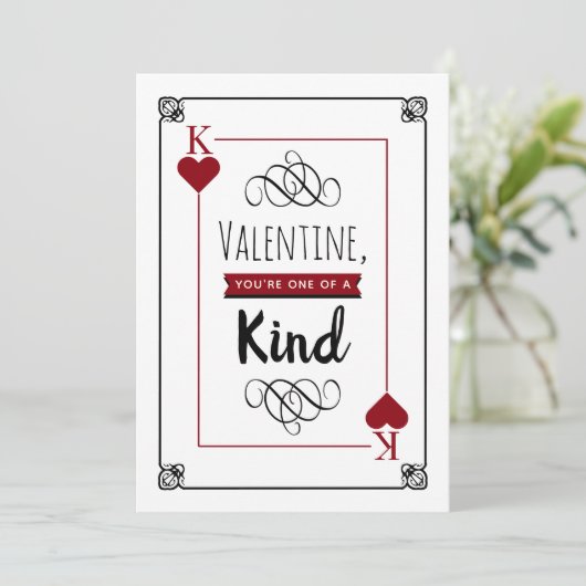 一種のバレンタインデーの1つ シーズンカード (スタンド正面)