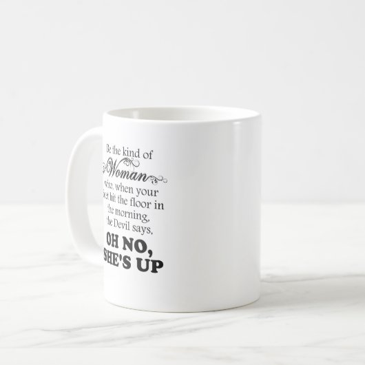 一種の女性があって下さい- Oh彼女はありません コーヒーマグカップ (正面左)
