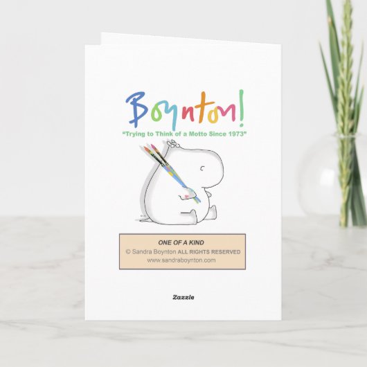 一種の カード (裏面)