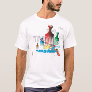 一突きのおしゃれなティー Tシャツ