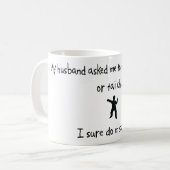 一突きの夫かTaiのキー コーヒーマグカップ (正面左)