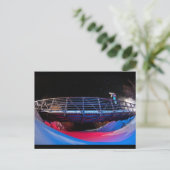 一筆書き ポストカード (スタンド正面)