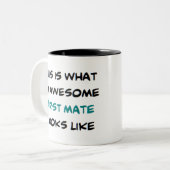 一等航海士素晴らし。 ツートーンマグカップ (正面左)