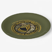 一等軍曹プロモーション ペーパープレート (アングル)