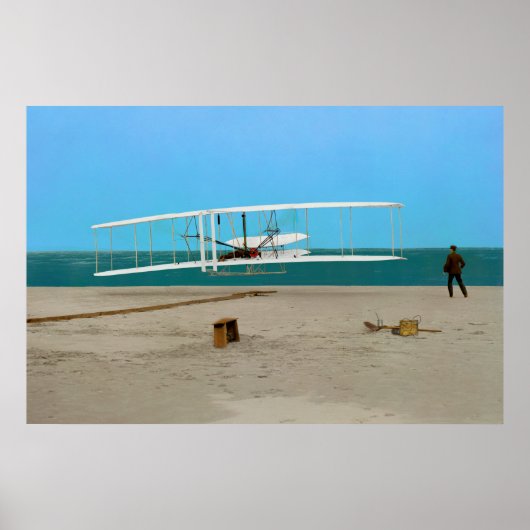 一等飛行士ヴィンテージ機 ポスター (正面)