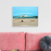 一等飛行機操縦士の兄弟 キャンバスプリント (インサイチュ (リビング))