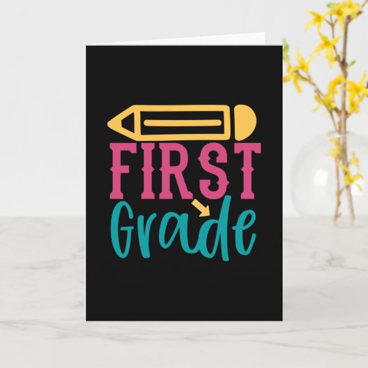 一級 カード (黄色い花)