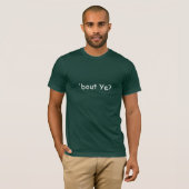 "一続きYeか。"Tシャツ(白及び緑) Tシャツ (正面フル)