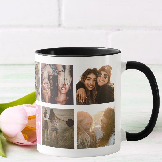 「一緒おもしろいに変わること」、BFF 9写真 マグカップ