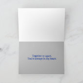 一緒でも別れていてもあなたは私の心の中に カード (内部)