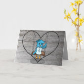 一緒でも別れていてもあなたは私の心の中に カード (黄色い花)