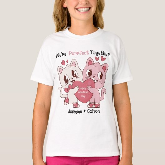 一緒にいてくれて最高 Tシャツ (正面)