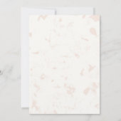 一緒にいてよかったというエンゲージメント写真のお知らせ 招待状 (裏面)